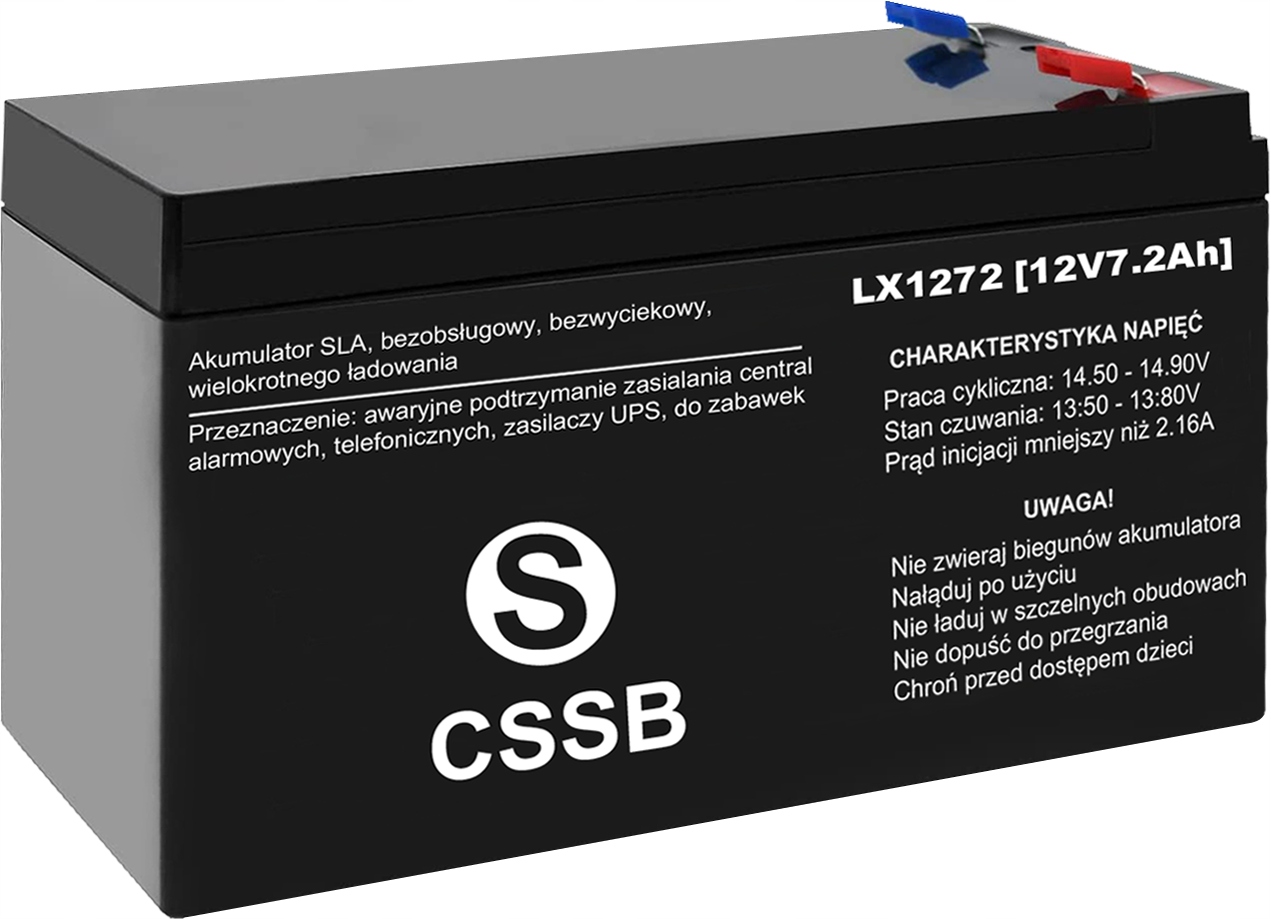 Lamex 12V 7,2 Ah Akumul